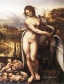 Leonardo da Vinci Leda und der Schwan Klassischer Menschlicher Körper